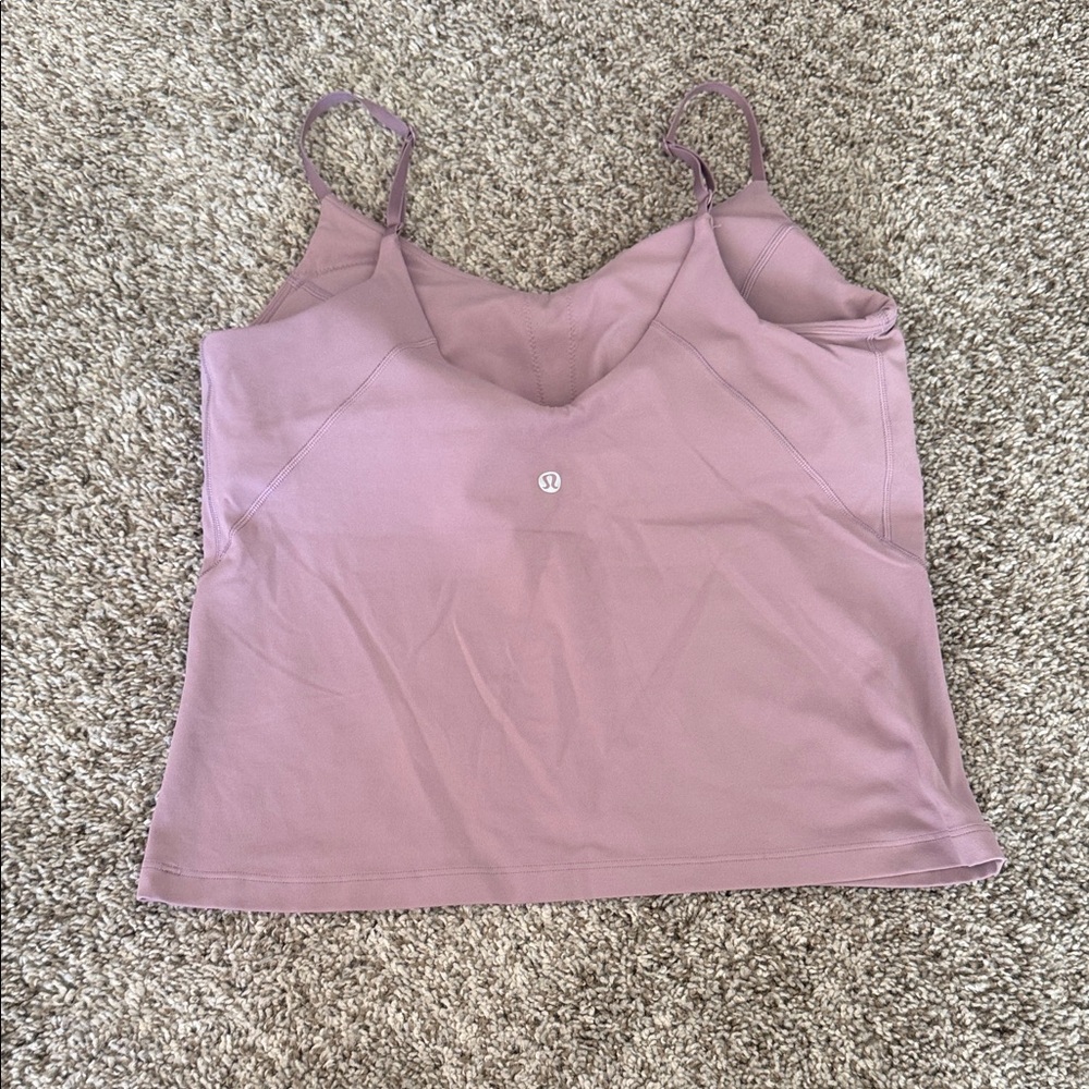 Lululemon Women’s Mauve Spaghetti Strap Tank Top - Picture 2 of 4